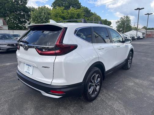 Platinum White Pearl 2021 Honda CR-V EX