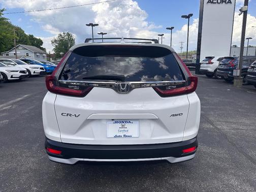 Platinum White Pearl 2021 Honda CR-V EX