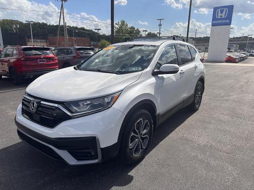 Platinum White Pearl 2021 Honda CR-V EX