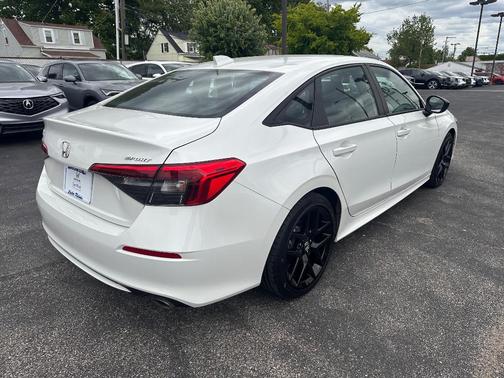 Platinum White Pearl 2024 Honda Civic Sport