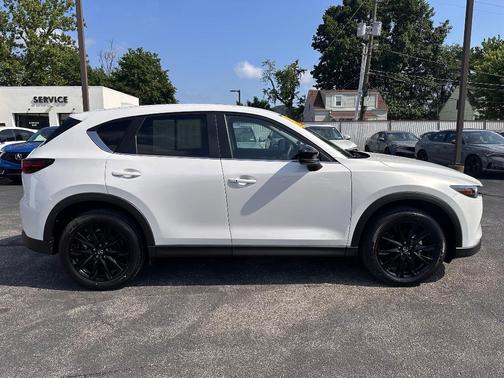 Rhodium White Metallic 2025 Mazda CX-5 2.5 S Carbon Edition