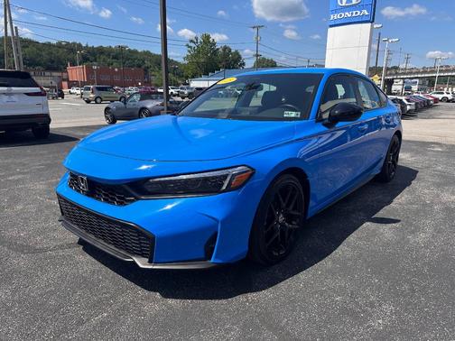 Boost Blue Pearl 2025 Honda Civic Sport