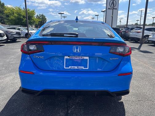 Boost Blue Pearl 2025 Honda Civic Sport