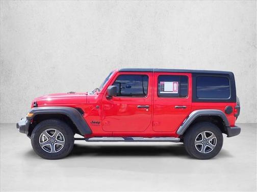 Firecracker Red Clearcoat 2022 Jeep Wrangler Unlimited Sport
