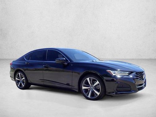 Majestic Black Pearl 2025 Acura TLX Technology