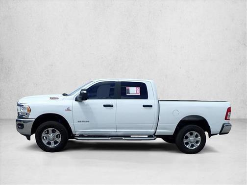Bright White Clearcoat 2024 RAM 2500 Big Horn Crew Cab 4x4 6'4' Box