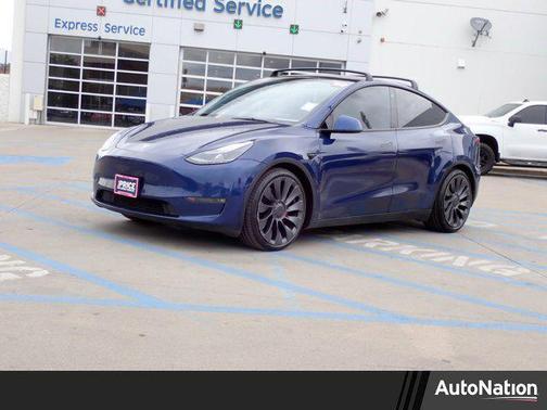 Deep Blue Metallic 2022 Tesla Model Y Performance Dual Motor All-Wheel Drive