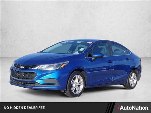 Kinetic Blue Metallic 2016 Chevrolet Cruze LT Auto