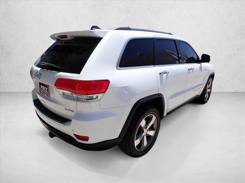 Bright White Clearcoat 2015 Jeep Grand Cherokee Limited