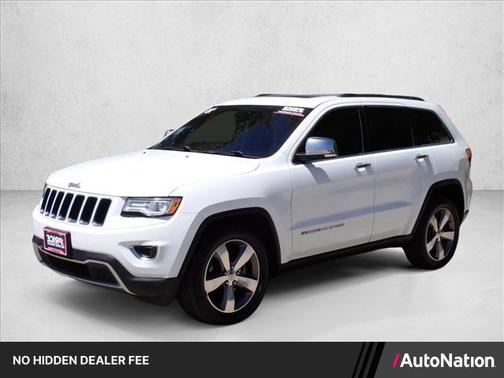 Bright White Clearcoat 2015 Jeep Grand Cherokee Limited