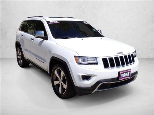 Bright White Clearcoat 2015 Jeep Grand Cherokee Limited