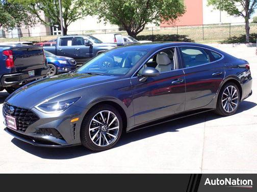 Portofino Gray 2023 Hyundai SONATA Limited