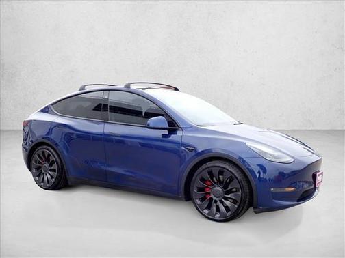 Deep Blue Metallic 2022 Tesla Model Y Performance Dual Motor All-Wheel Drive