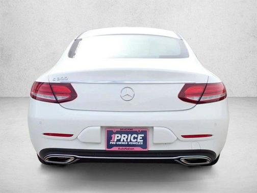 Polar White 2021 Mercedes-Benz C-Class Coupe