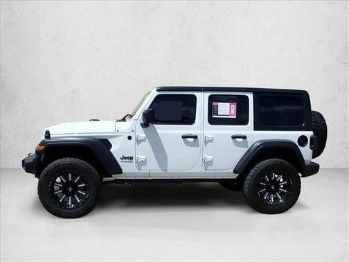 Bright White Clearcoat 2021 Jeep Wrangler Unlimited Sport Altitude