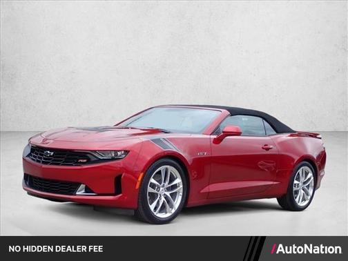 Radiant Red Tintcoat 2023 Chevrolet Camaro RWD Convertible LT1