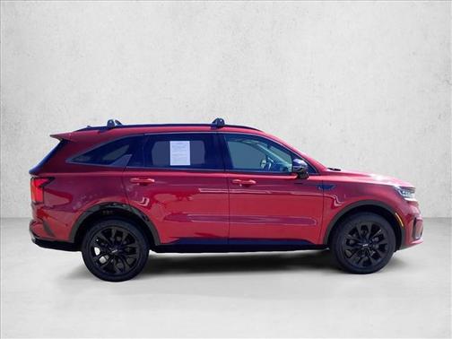 Passion Red Tintcoat 2022 Kia Sorento SX