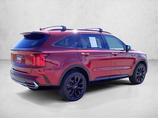 Passion Red Tintcoat 2022 Kia Sorento SX