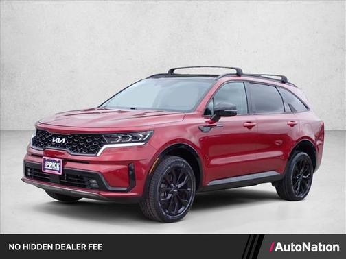 Passion Red Tintcoat 2022 Kia Sorento SX