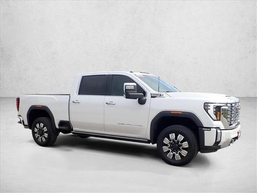 White Frost Tricoat 2024 GMC Sierra 2500 Denali