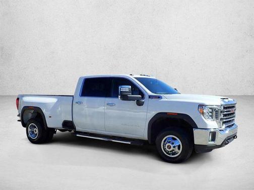 Summit White 2023 GMC Sierra 3500 SLT