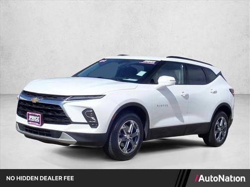 Summit White 2024 Chevrolet Blazer 3LT