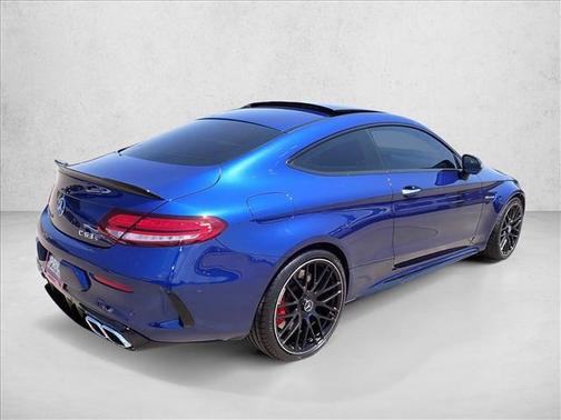 Brilliant Blue Metallic 2021 Mercedes-Benz AMG C 63 S