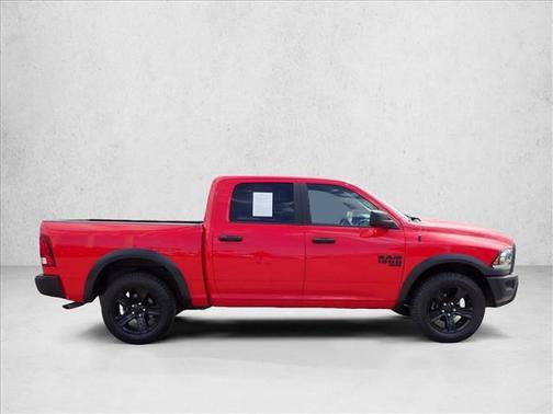 Flame Red Clearcoat 2024 RAM 1500 Classic Warlock Crew Cab 4x4 5'7' Box