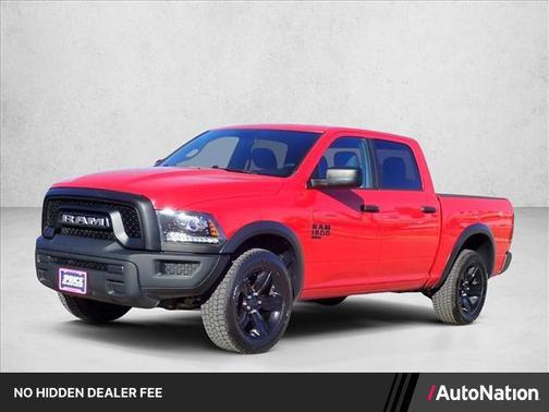 Flame Red Clearcoat 2024 RAM 1500 Classic Warlock Crew Cab 4x4 5'7' Box