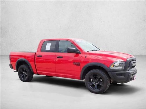 Flame Red Clearcoat 2024 RAM 1500 Classic Warlock Crew Cab 4x4 5'7' Box