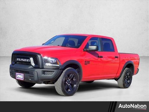 Flame Red Clearcoat 2024 RAM 1500 Classic Warlock Crew Cab 4x4 5'7' Box