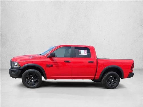 Flame Red Clearcoat 2024 RAM 1500 Classic Warlock Crew Cab 4x4 5'7' Box