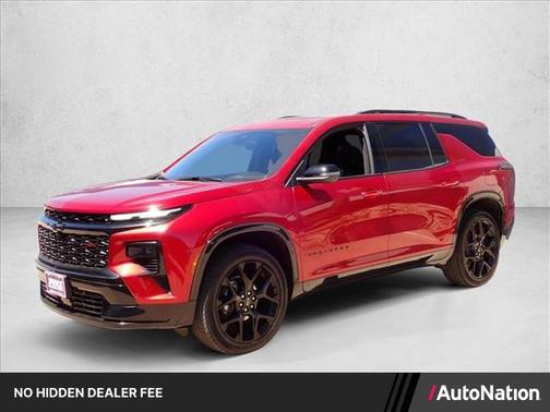 Radiant Red Tintcoat 2024 Chevrolet Traverse RS