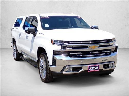 Summit White 2021 Chevrolet Silverado 1500 LTZ