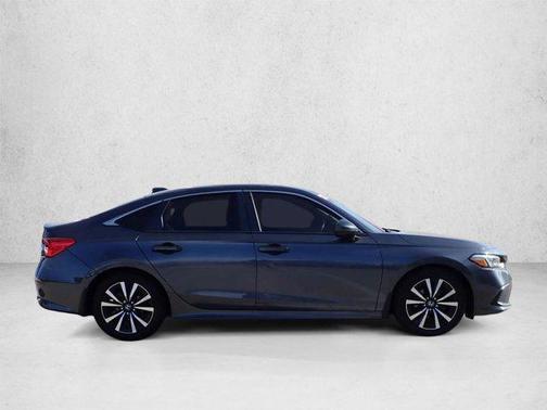 Gray 2023 Honda Civic EX