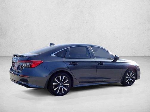 Gray 2023 Honda Civic EX