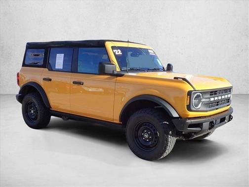Cyber Orange Metallic Tricoat 2022 Ford Bronco Black Diamond
