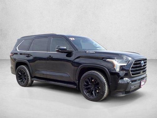 Midnight Black Metallic 2023 Toyota Sequoia SR5