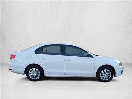Pure White 2015 Volkswagen Jetta Man S