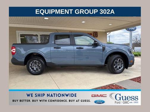 Azure Gray Metallic Tri-Coat 2026 Ford Maverick XLT