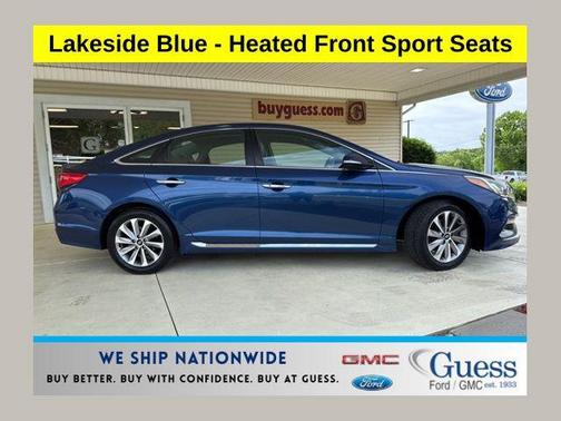 Lakeside Blue 2016 Hyundai SONATA Sport