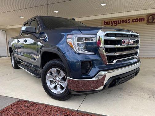 Pacific Blue Metallic 2019 GMC Sierra 1500 SLE