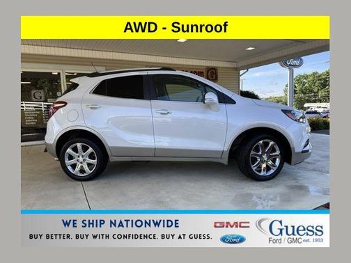 White Frost Tricoat 2019 Buick Encore Essence