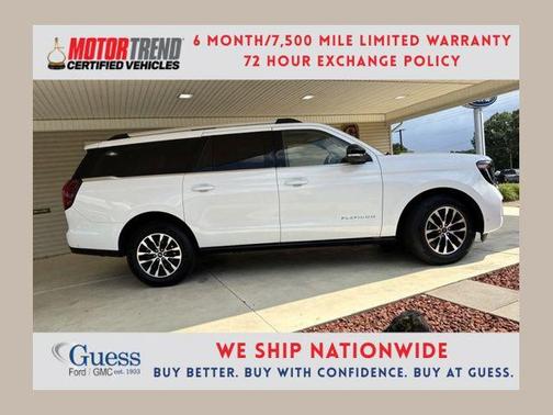 Oxford White 2025 Ford Expedition Max Platinum
