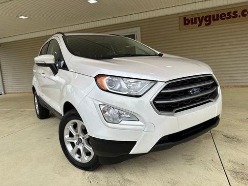 White Platinum Metallic Tri-Coat 2022 Ford EcoSport SE