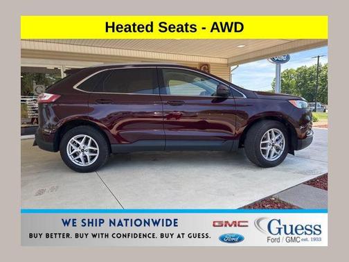 Burgundy Velvet Metallic Tinted Clearcoat 2024 Ford Edge SEL