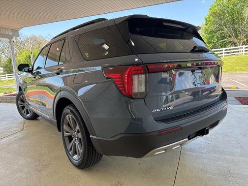 Vapor Blue Metallic 2026 Ford Explorer Active