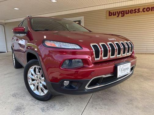 Brilliant Black Crystal Pearlcoat 2014 Jeep Cherokee Limited