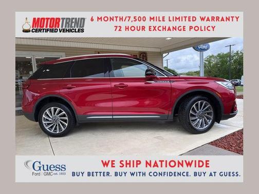 Red Carpet Metallic Tinted Clearcoat 2023 Lincoln Corsair Reserve