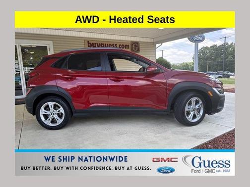 Pulse Red 2022 Hyundai KONA SEL